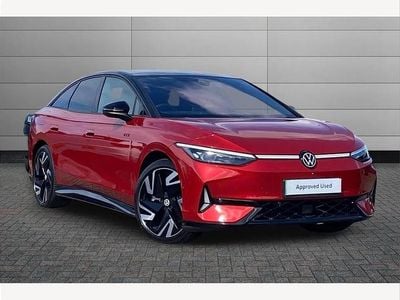 New VW ID.7 GTX 250 kW (340 HP) 2026 Red Hatchback