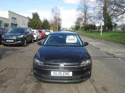 Used VW Polo SE 65 HP (47 kW) 2019 Black Hatchback