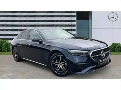 Used Mercedes E200 AMG Line Premium 204 HP (150 kW) 2025 Blue Sedan