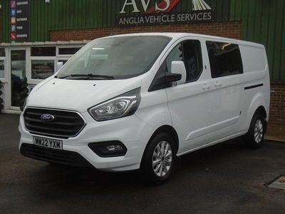 Used Ford Transit Custom Limited 130 HP (95 kW) 2022 White Van