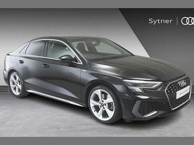 Black Used 2021 Audi A3 S-Line Sedan | £21,500 (Fair price)