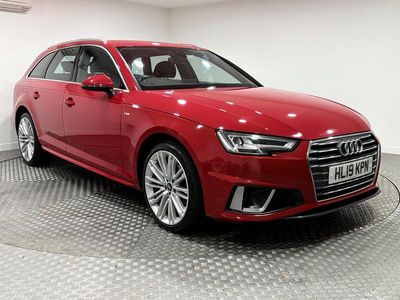 Red Used 2019 Audi A4 S-Line Estate | £15,995 (Good price)