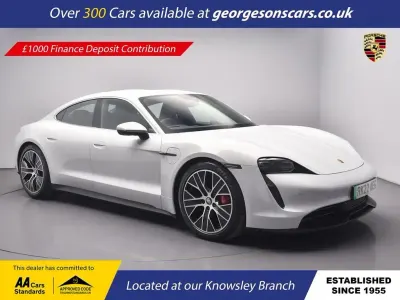 Used Porsche Taycan Performance Package 419 kW (571 HP) 2022 Grey Sedan
