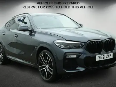 Used BMW X6 M Sport 286 HP (210 kW) 2021 Arctic grey SUV