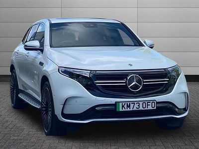 Used Mercedes EQC400 AMG Line Premium 300 kW (408 HP) 2023 White SUV