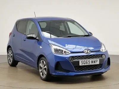 Używany Hyundai i10 66 KM (48 kW) 2019 Niebieski Hatchback