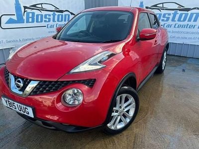 Used Nissan Juke Acenta 110 HP (80 kW) 2015 Red SUV