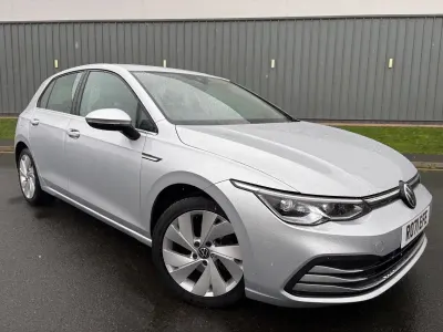 Used VW Golf VII Style 150 HP (110 kW) 2021 Silver Hatchback
