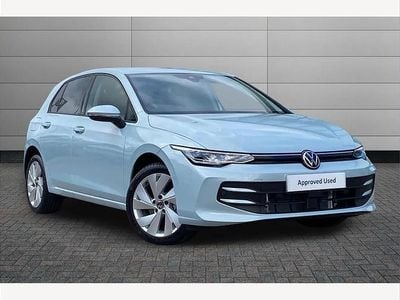 Crystal ice blue New 2025 VW Golf VIII Match Hatchback | £29,950 (Good price)