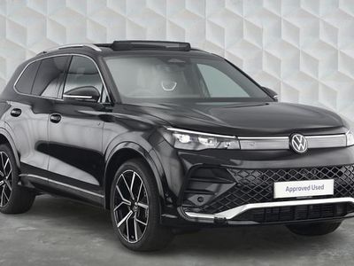 Black Used 2025 VW Tiguan R-line SUV | £33,653 (Expensive)
