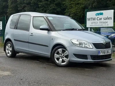 Used Skoda Roomster SE 90 HP (66 kW) 2011 Blue MPV