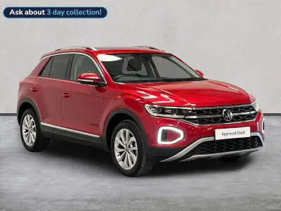 Used VW T-Roc Style 150 HP (110 kW) 2022 Red SUV