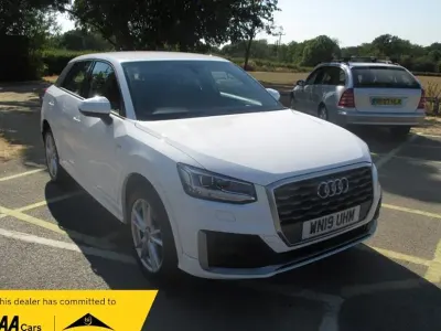 Used Audi Q2 S-Line 150 HP (110 kW) 2019 White SUV