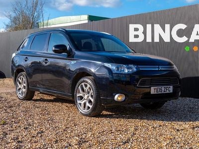 Used Mitsubishi Outlander P-HEV 2015 Black Estate