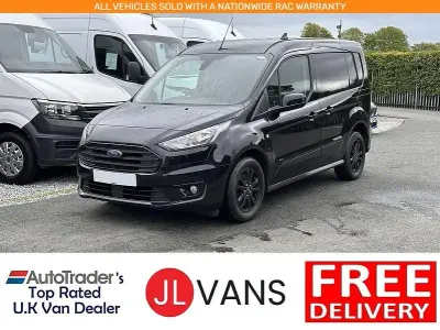 Second-hand Ford Transit Connect Limited 120 CP (88 kW) 2021 Negru Monovolum
