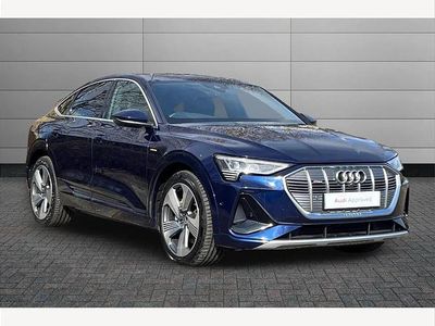 Used Audi e-tron Sportback S-Line 230 kW (313 HP) 2021 Blue SUV