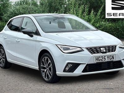 Used Seat Ibiza XCELLENCE 116 HP (85 kW) 2025 Glacial white Hatchback