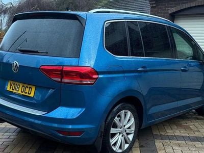 Blue Used 2018 VW Touran SEL MPV | £16,399 (Good price)