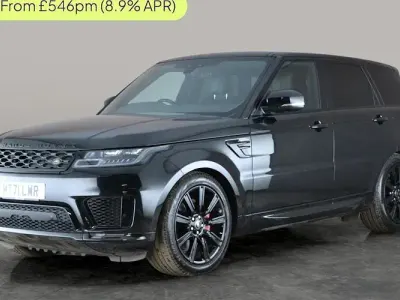 Used Land Rover Range Rover Sport HSE Dynamic 404 HP (297 kW) 2021 Black SUV