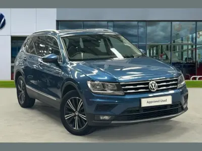 Used VW Tiguan Allspace SE 150 HP (110 kW) 2018 Blue SUV