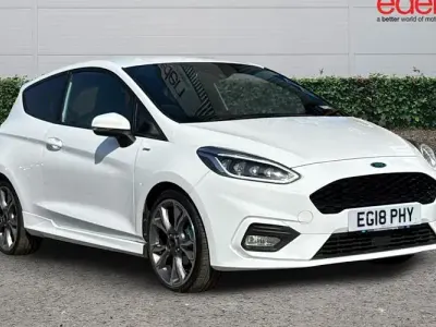 Used Ford Fiesta ST-Line X 140 HP (102 kW) 2018 White Hatchback