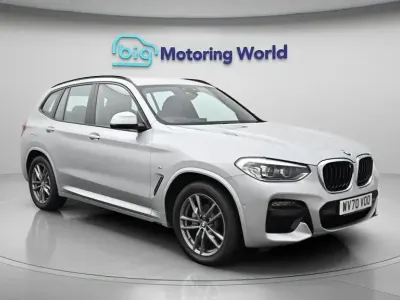 Used BMW X3 M Sport 190 HP (139 kW) 2020 Silver SUV