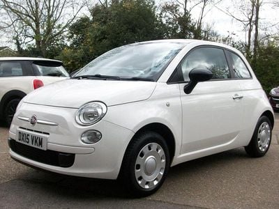 Used Fiat 500 Pop 69 HP (50 kW) 2015 White Hatchback