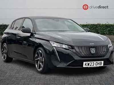 Used Peugeot 308 Allure Premium 130 HP (95 kW) 2023 Black Hatchback