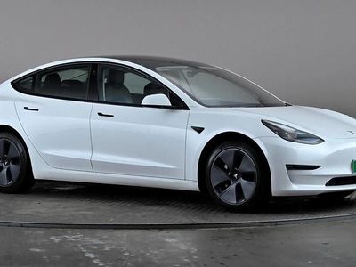 Used Tesla Model 3 Long Range AWD 258 kW (351 HP) 2021 White Sedan