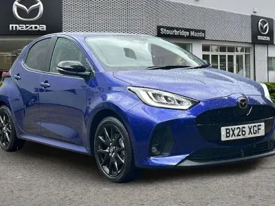 New Mazda 2 Homura-Line 116 HP (85 kW) 2026 Blue Hatchback