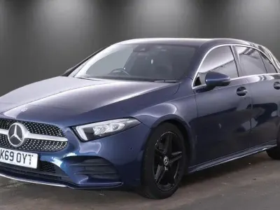 Used Mercedes A180 Executive 116 HP (85 kW) 2019 Blue Hatchback