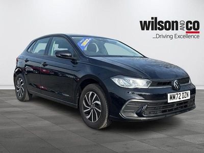 Used VW Polo Life 95 HP (69 kW) 2022 Black Hatchback