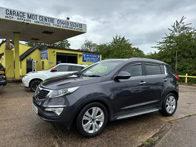 Used Kia Sportage 115 HP (84 kW) 2012 Silver SUV