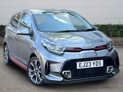 Begagnad Kia Picanto GT-Line 67 HK (49 kW) 2023 Grå Halvkombi