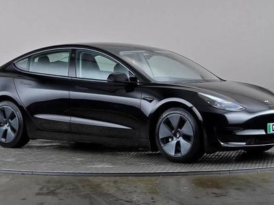 Used Tesla Model 3 Standard Range 180 kW (245 HP) 2021 Black Sedan