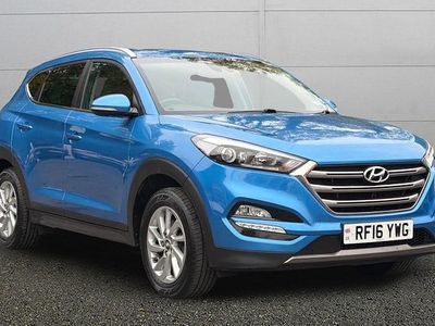 Blue Used 2015 Hyundai Tucson Premium SUV | £7,995 (Expensive)