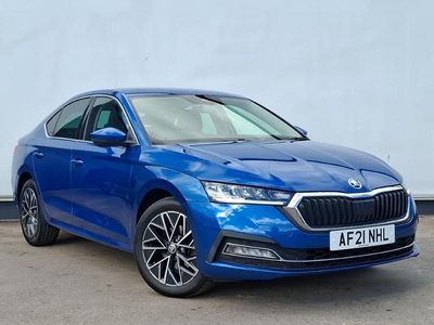 Used Skoda Octavia SE L 150 HP (110 kW) 2021 Blue Hatchback