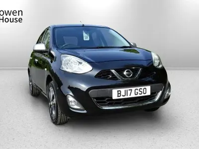Used Nissan Micra N-TEC 80 HP (58 kW) 2017 Black Hatchback