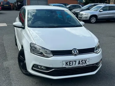 Used VW Polo Edition 90 HP (66 kW) 2017 White Hatchback