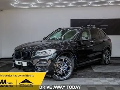Used BMW X3 M Sport 190 HP (139 kW) 2021 Black SUV