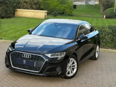 Used Audi A3 Sport 150 HP (110 kW) 2021 Black Sedan