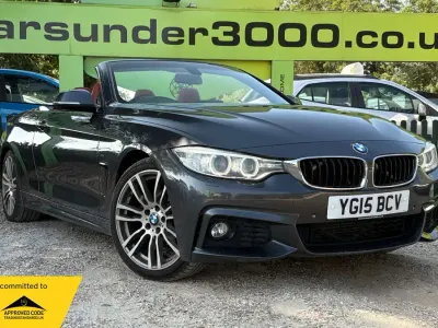 Used BMW 420 Cabriolet M Sport 2015 Grey Cabriolet