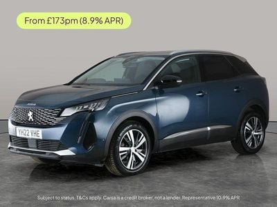 Blue Used 2022 Peugeot 3008 Allure Premium Hatchback | £13,607 (Good price)