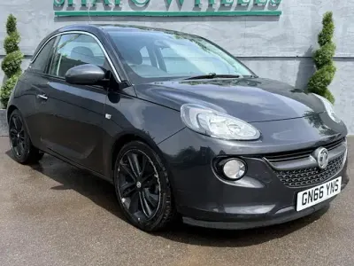 Used Vauxhall Adam Glam 69 HP (50 kW) 2016 Black Hatchback