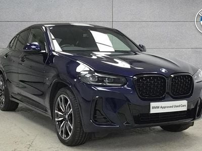 Blue Used 2024 BMW X4 M Sport SUV | £36,895 (Fair price)