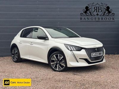 Used Peugeot e-208 GTi 100 kW (136 HP) 2022 White Hatchback