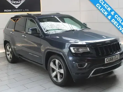 Used Jeep Grand Cherokee Overland 247 HP (181 kW) 2016 Grey SUV