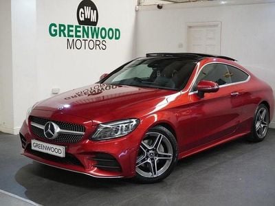Used Mercedes C220 AMG line 2018 Red Coupe