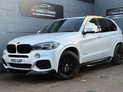 White Used 2015 BMW X5 M Sport SUV | £18,995 (Fair price)