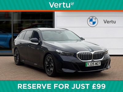 Black Used 2025 BMW i5 M Sport Sedan | £49,286 (Fair price)
